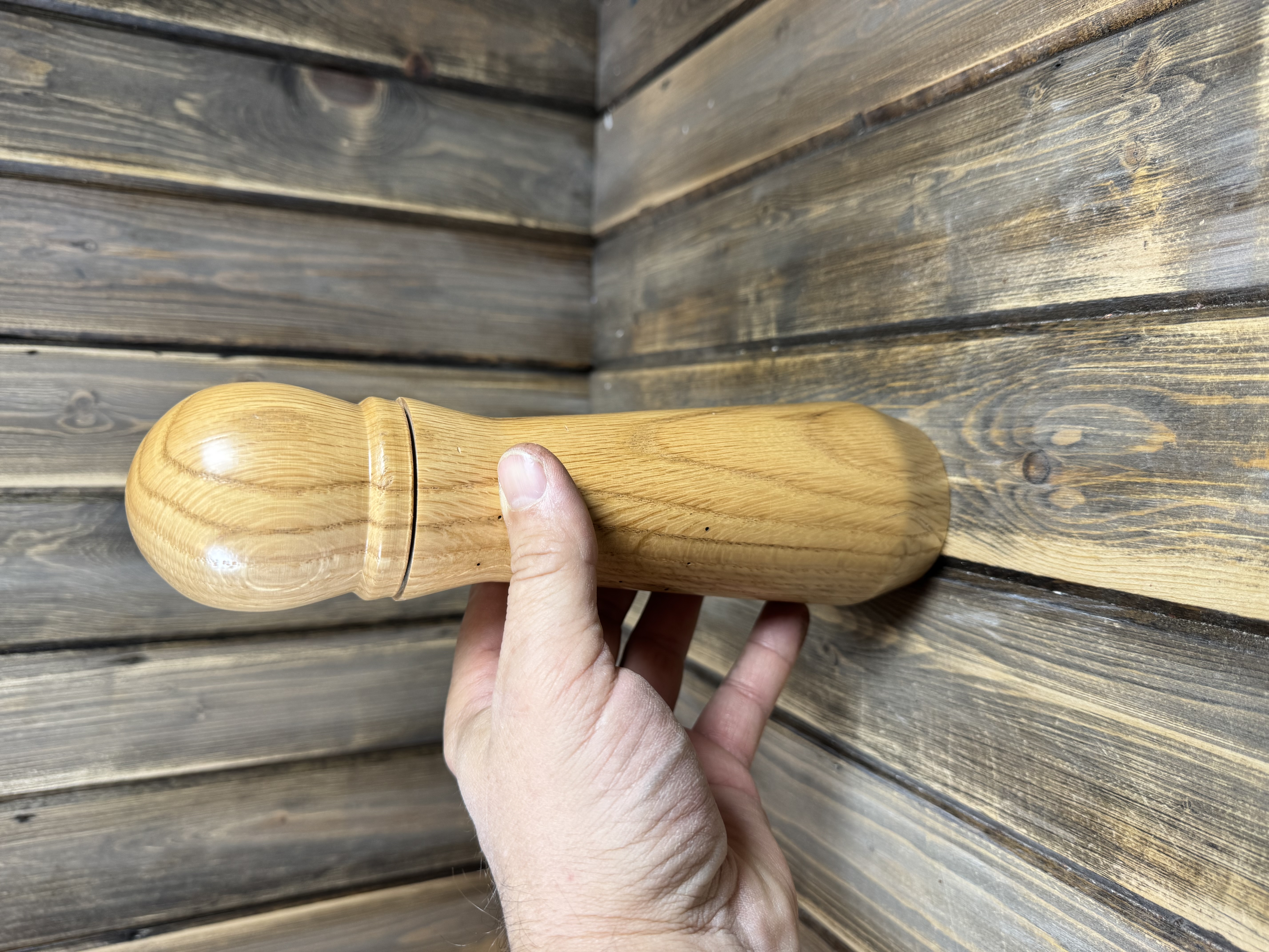 Golden Oak Spice Grinder